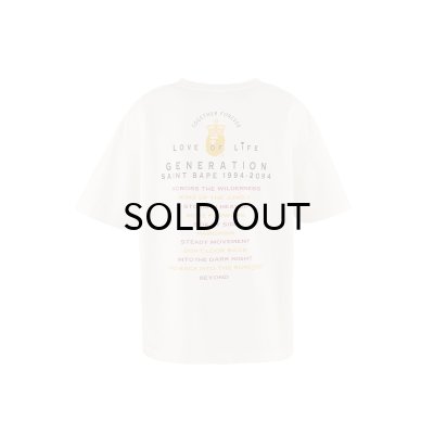 画像2: SAINT Mxxxxxx (BAPE_SS TEE_GENERATION) WHITE