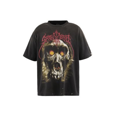画像1: SAINT Mxxxxxx (BAPE_SS TEE_SAINT BAPE) BLACK