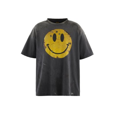 画像1: SAINT Mxxxxxx (KLF_SS TEE_SMILE) BLACK