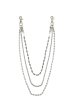 画像1: BREATH (BH TRIPLE WALLET CHAIN) SILVER (1)