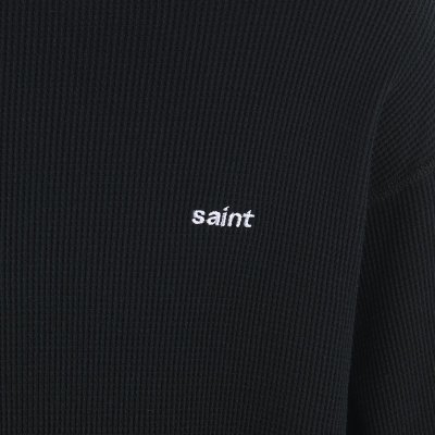 画像2: SAINT Mxxxxxx (LS THARMAL TEE_THARMAL) BLACK