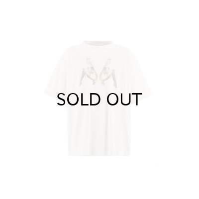 画像1: SAINT Mxxxxxx (SRYM_SS TEE_LADIES) WHITE