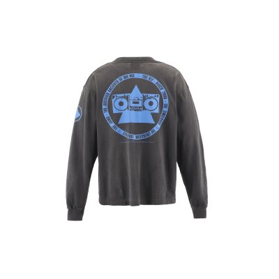 画像2: SAINT Mxxxxxx (KLF_LS TEE_BLUE KLF) BLACK