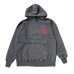 画像2: EMOTIONALLY UNAVAILABLE (EU LOGO CL HOODIE) BLACK (2)