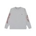 画像1: BLACK EYE PATCH (ALL CITY L/S TEE) H.GREY (1)