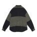 画像2: C.E (STRIPE FLANNEL BIG SHIRT) KHAKI (2)