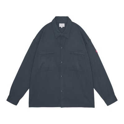 画像1: C.E (SOFT COTTON CASUAL SHIRT) CHARCOAL