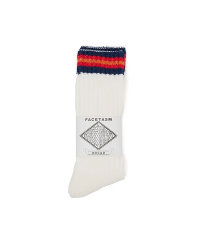 画像2: FACETASM (RIB SOCKS) WHITE