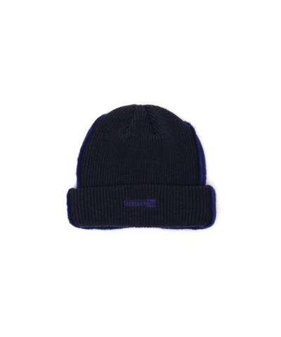 画像1: FACETASM (TWO-TONE BEANIE) NAVY
