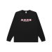 画像1: BLACK EYE PATCH (HANDLE WITH CARE L/S TEE) BLACK (1)