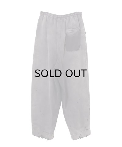 画像2: Maison MIHARA YASUHIRO (Sun Faded Like Sweat Pants) BLACK