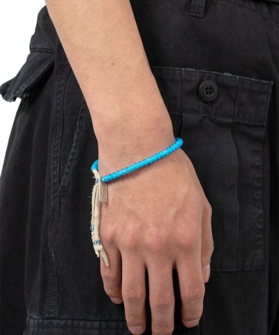 画像1: KAMIYA (Glass Bead Bracelet) AQUA