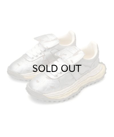 画像1: Maison MIHARA YASUHIRO ("SCOTT" OG SOLE FILM ATTACHED CANVASLOW-TOP SNEAKER) SILVER