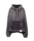 Maison MIHARA YASUHIRO (Sun Faded Like Hoodie) BLACK