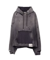 Maison MIHARA YASUHIRO (Sun Faded Like Hoodie) BLACK