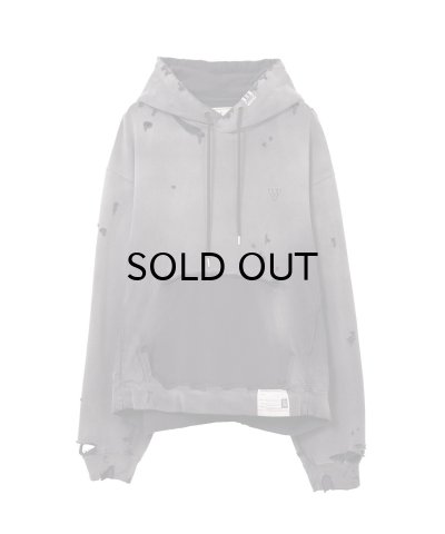 画像1: Maison MIHARA YASUHIRO (Sun Faded Like Hoodie) BLACK