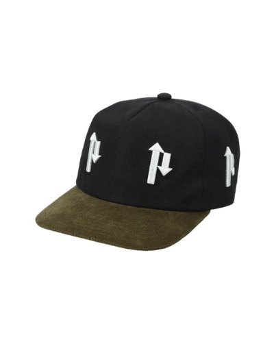 画像1: PHINGERIN (ARROW CORD HAT) BLACK