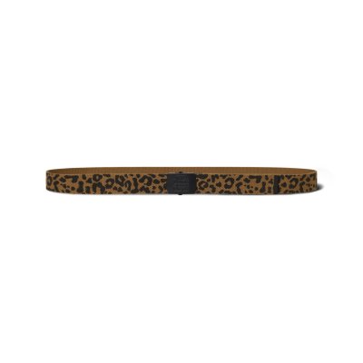 画像1: BLACK EYE PATCH (LEOPARD PATTERNED GI BELT) MULTI