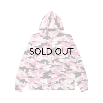 画像1: BLACK EYE PATCH (SMALL OG CAMO ZIP HOODIE) P.CAMO