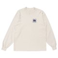 LQQK STUDIO (LONGSLEEVE BRICK LOGO) STONE