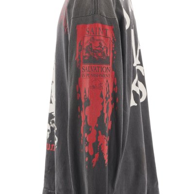 画像3: SAINT Mxxxxxx (LS TEE_SAINT IS A KISS) BLACK
