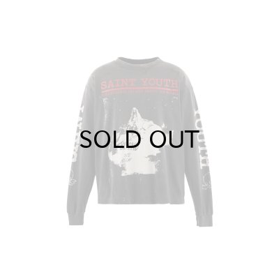 画像1: SAINT Mxxxxxx (LS TEE_SAINT YOUTH) BLACK