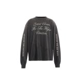 SAINT Mxxxxxx (LS TEE_SAINT COMES) BLACK