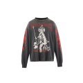 SAINT Mxxxxxx (LS TEE_SAINT IS A KISS) BLACK