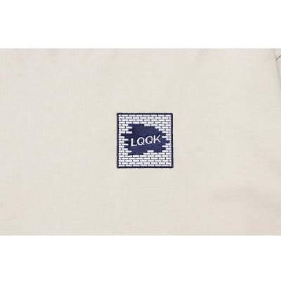 画像2: LQQK STUDIO (LONGSLEEVE BRICK LOGO) STONE