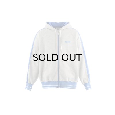 画像1: SAINT Mxxxxxx (ZIP HOODIE_SIDE LINE) GRAY