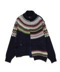 FACETASM (NORDIC KNIT) NAVY