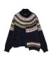 画像1: FACETASM (NORDIC KNIT) NAVY (1)