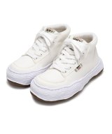 Maison MIHARA YASUHIRO ("OLIVER" OG SOLE CANVAS HIGH-TOP SNEAKER) WHITE
