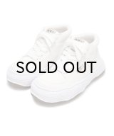 Maison MIHARA YASUHIRO ("OLIVER" OG SOLE CANVAS HIGH-TOP SNEAKER) WHITE