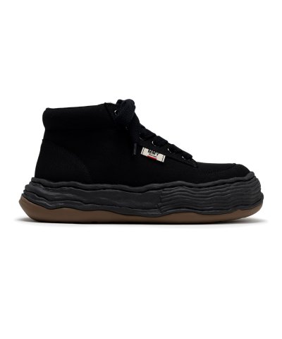 画像2: Maison MIHARA YASUHIRO ("OLIVER" OG SOLE CANVAS HIGH-TOP SNEAKER) BLK-BLK