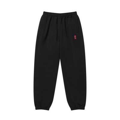 画像1: BLACK EYE PATCH (SMALL HWC SWEAT PANTS) BLACK