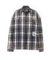 画像1: Maison MIHARA YASUHIRO (Vintage Like Check Shirt) BLACK (1)