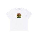 BLACK EYE PATCH (RASTA OG LABEL TEE) WHITE