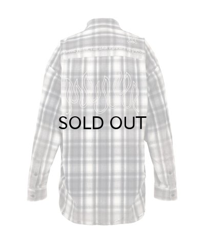 画像2: Maison MIHARA YASUHIRO (Vintage Like Check Shirt) BLACK