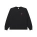 画像1: BLACK EYE PATCH (SMALL HWC CREW SWEAT) BLACK (1)