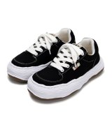 Maison MIHARA YASUHIRO ("OLIVER" OG SOLE CANVAS LOW-TOP SNEAKER) BLACK
