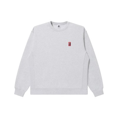画像1: BLACK EYE PATCH (SMALL HWC CREW SWEAT) GRAY