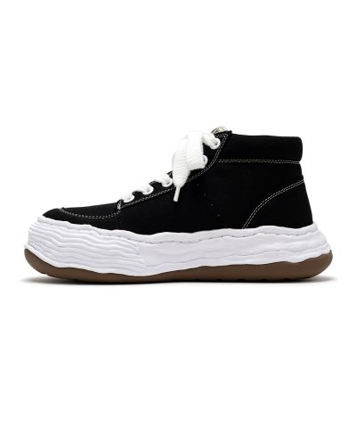 画像3: Maison MIHARA YASUHIRO ("OLIVER" OG SOLE CANVAS HIGH-TOP SNEAKER) BLACK