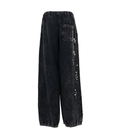 画像2: Maison MIHARA YASUHIRO (Embellished Bleached Sweat Pants) BLACK