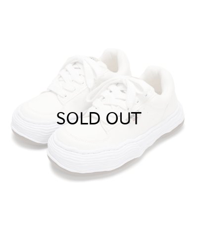 画像1: Maison MIHARA YASUHIRO ("OLIVER" OG SOLE CANVAS LOW-TOP SNEAKER) WHITE