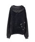 画像2: Maison MIHARA YASUHIRO (Embellished Bleached Hoodie) BLACK (2)