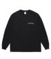 画像2: WACKO MARIA (WASHED HEAVY WEIGHT CREW NECK LONG SLEEVE T-SHIRT TYPE-3) BLACK (2)