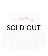 WACKO MARIA (WASHED HEAVY WEIGHT CREW NECK LONG SLEEVE T-SHIRT TYPE-3) WHITE