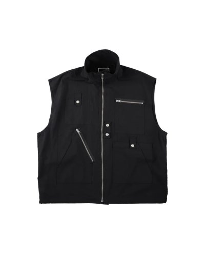 画像3: PHINGERIN (DOUBLE ZIP RIPSTOP JACKET) BLACK