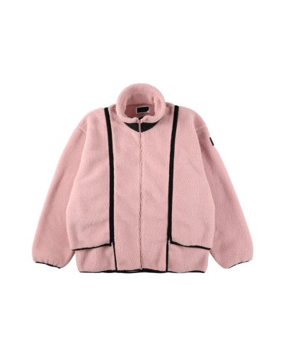 画像1: PHINGERIN (NOREN BOA FLEECE JACKET) PINK